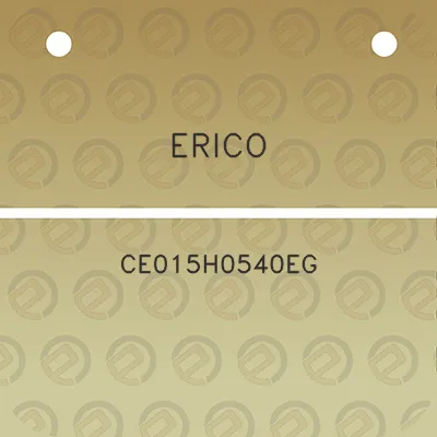 erico-ce015h0540eg