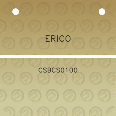 erico-csbcs0100