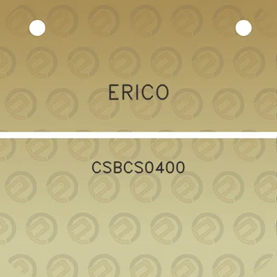 erico-csbcs0400