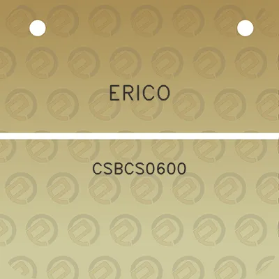 erico-csbcs0600