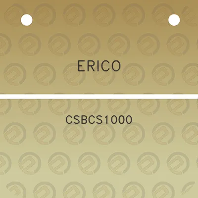 erico-csbcs1000