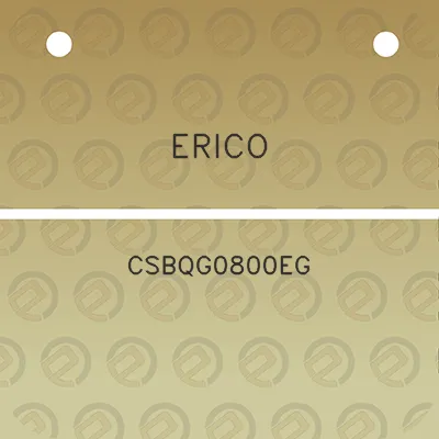 erico-csbqg0800eg