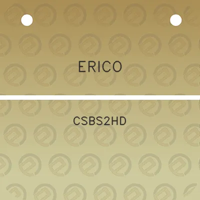 erico-csbs2hd