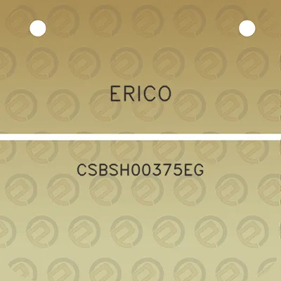 erico-csbsh00375eg