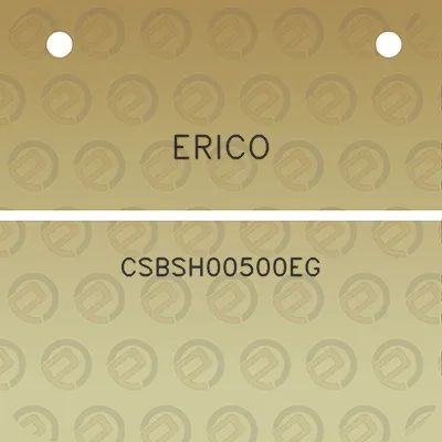 erico-csbsh00500eg