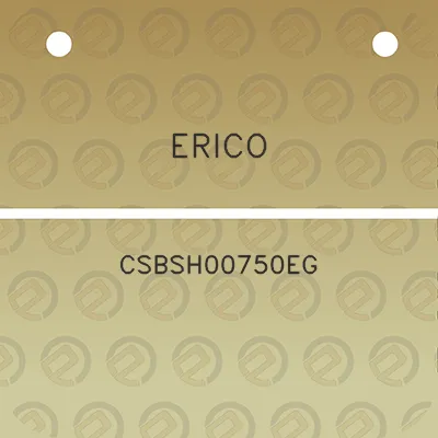 erico-csbsh00750eg