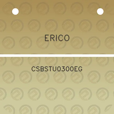 erico-csbstu0300eg