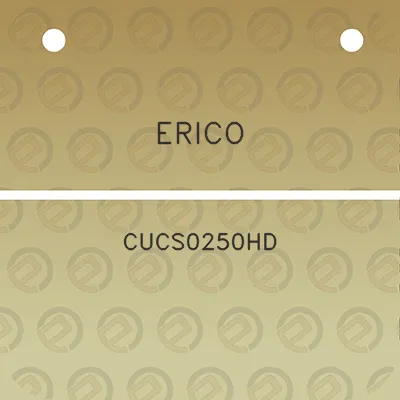 erico-cucs0250hd