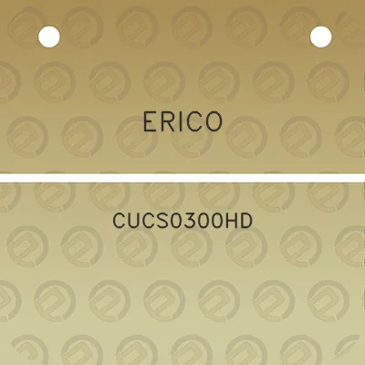 erico-cucs0300hd