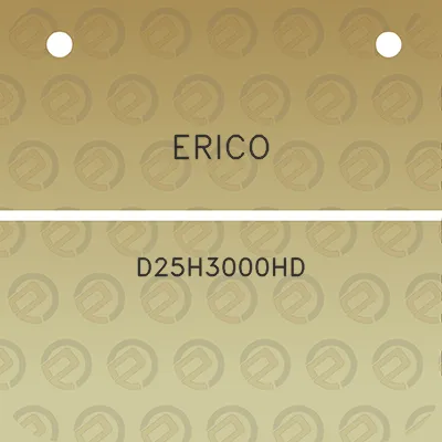 erico-d25h3000hd