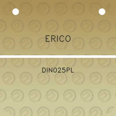 erico-din025pl