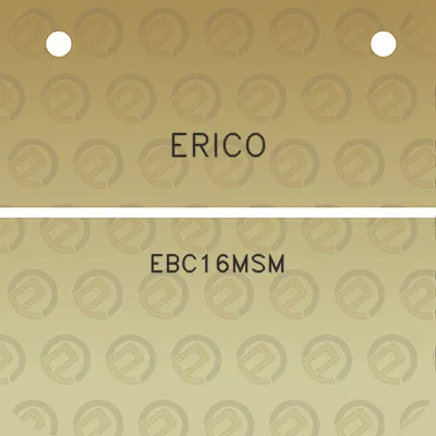 erico-ebc16msm