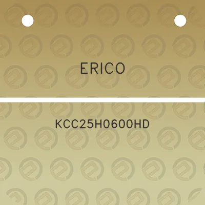 erico-kcc25h0600hd