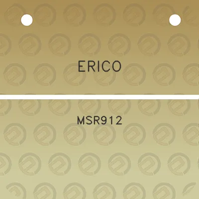 erico-msr912