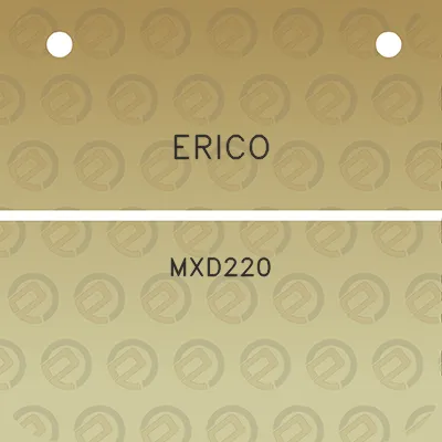 erico-mxd220