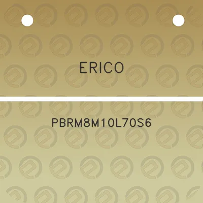 erico-pbrm8m10l70s6