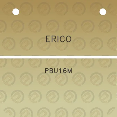 erico-pbu16m