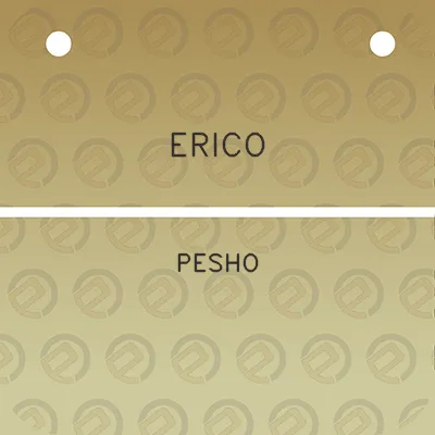 erico-pesho