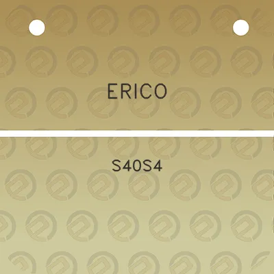 erico-s40s4