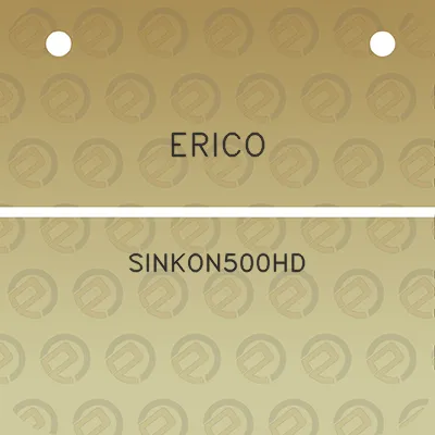 erico-sinkon500hd