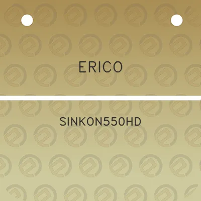 erico-sinkon550hd