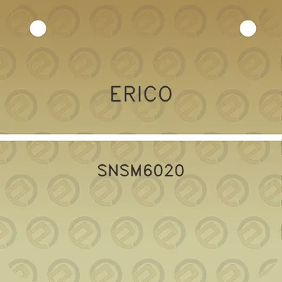 erico-snsm6020