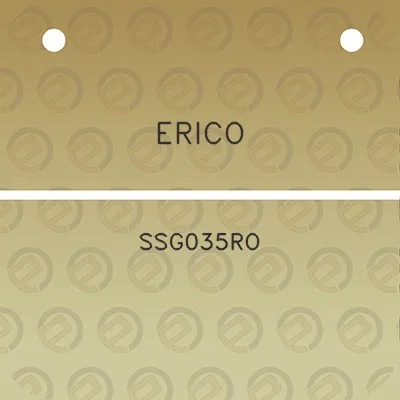 erico-ssg035ro