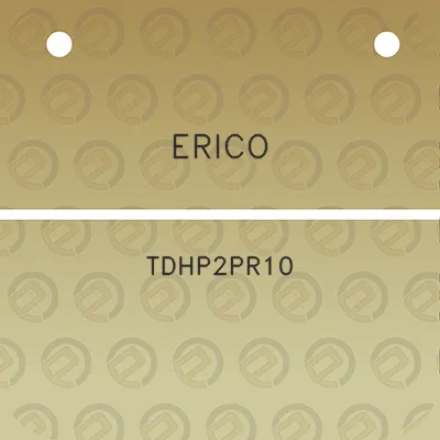 erico-tdhp2pr10