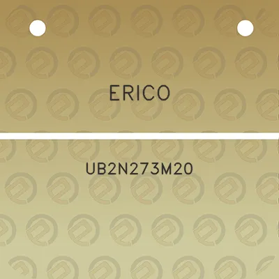 erico-ub2n273m20