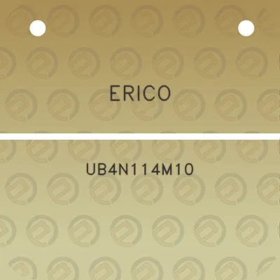 erico-ub4n114m10