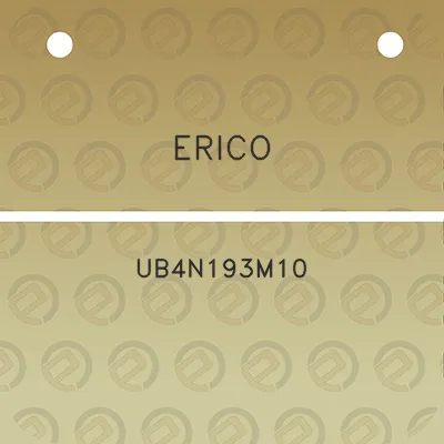 erico-ub4n193m10