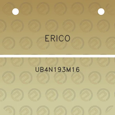 erico-ub4n193m16