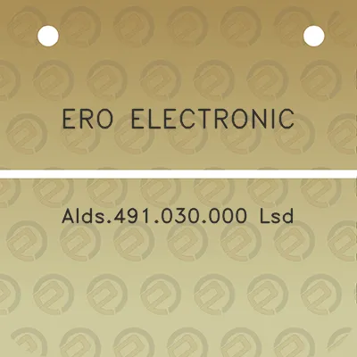 ero-electronic-alds491030000-lsd