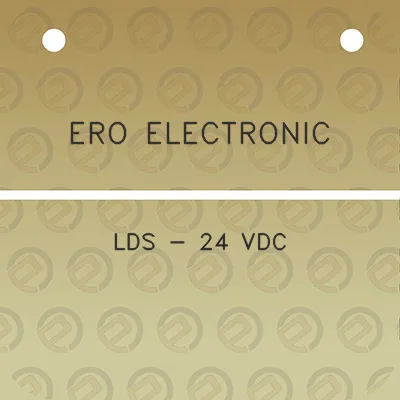 ero-electronic-lds-24-vdc