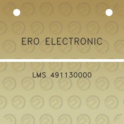 ero-electronic-lms-491130000