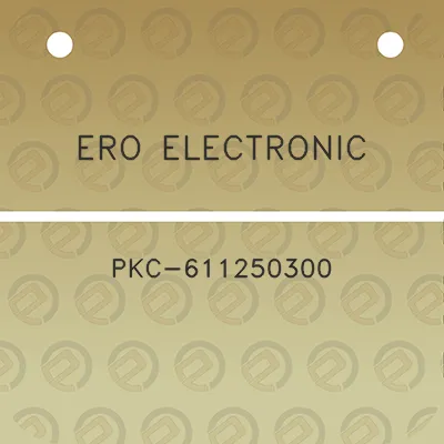 ero-electronic-pkc-611250300