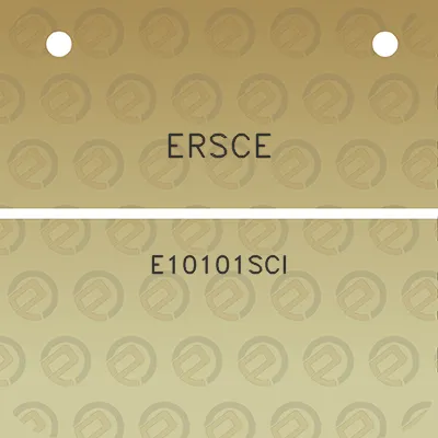 ersce-e10101sci