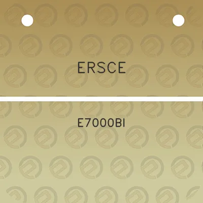 ersce-e7000bi