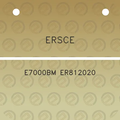 ersce-e7000bm-er812020