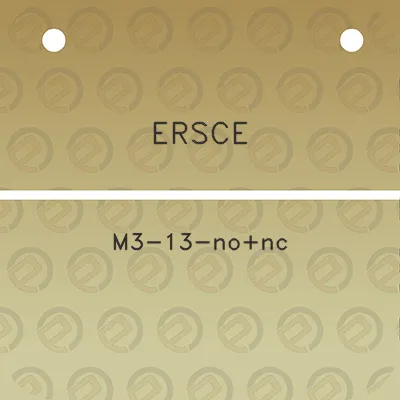 ersce-m3-13-nonc