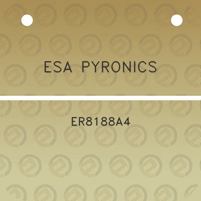 esa-pyronics-er8188a4