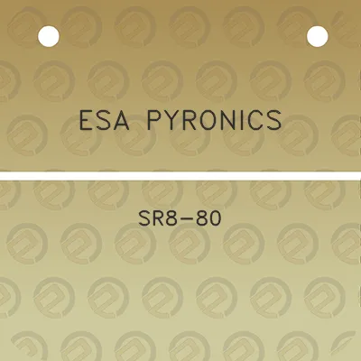 esa-pyronics-sr8-80