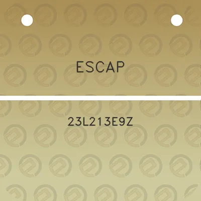 escap-23l213e9z