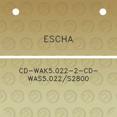 escha-cd-wak5022-2-cd-was5022s2800