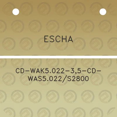 escha-cd-wak5022-35-cd-was5022s2800