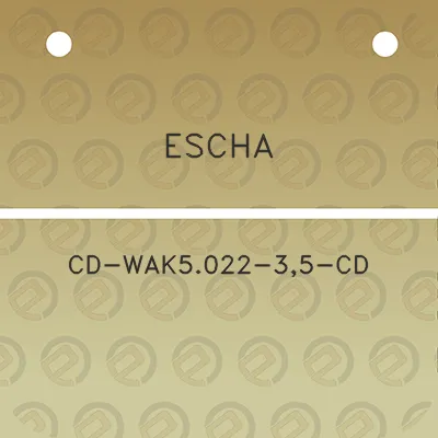 escha-cd-wak5022-35-cd