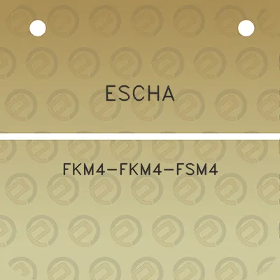 escha-fkm4-fkm4-fsm4