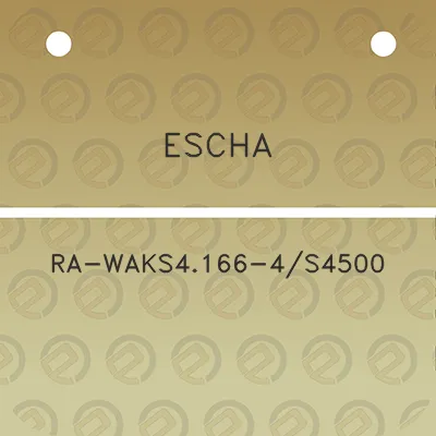 escha-ra-waks4166-4s4500