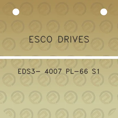 esco-drives-eds3-4007-pl-66-s1