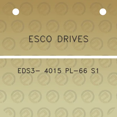 esco-drives-eds3-4015-pl-66-s1